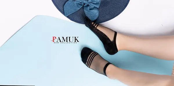 جوراب زنانه پنبه مچی شیشه ای کد GM004